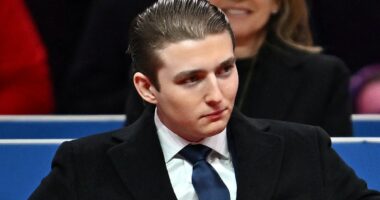 Mystery as Barron Trump goes missing for NYU's first week back