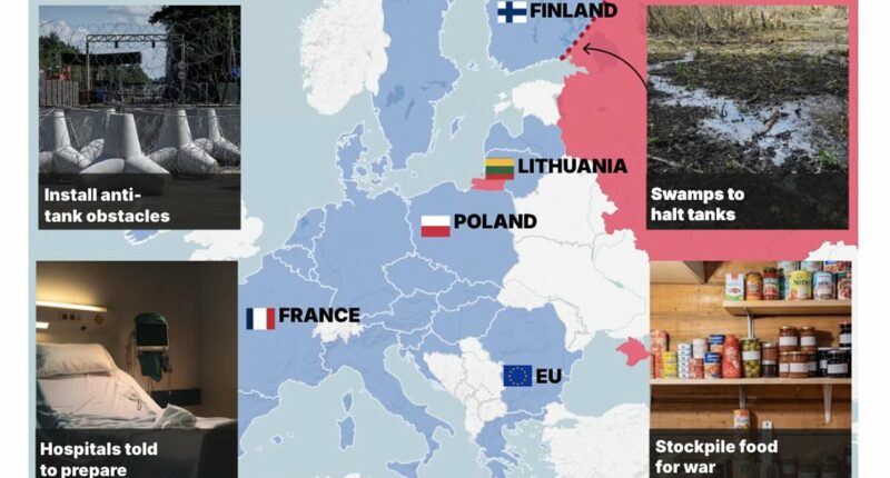 NATO intercepts Putin warplanes over Estonia - as Finland threatened