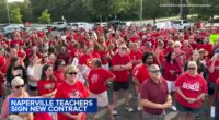 Naperville 203 Board of Education, Naperville Unit Education Association officially sign new contract after avoiding strike