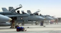 Near miss between civilian aircraft and RAAF warplanes