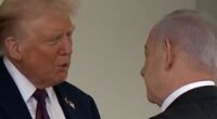 Netanyahu arrives for White House meeting with Trump