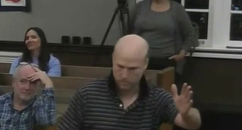New Jersey council candidate dances during meeting