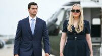 New mom Tiffany Trump looks effortlessly chic as she joins dad Donald