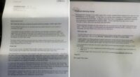 This is the letter Chabau received in the mail informing him of changes to the Logan Council flood maps.