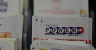 Numbers drawn for estimated $1.1B Powerball jackpot