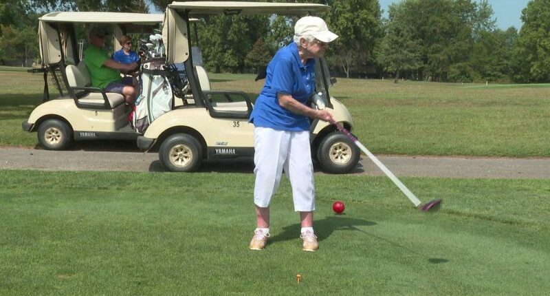 Nun celebrates 105th birthday with a round of golf