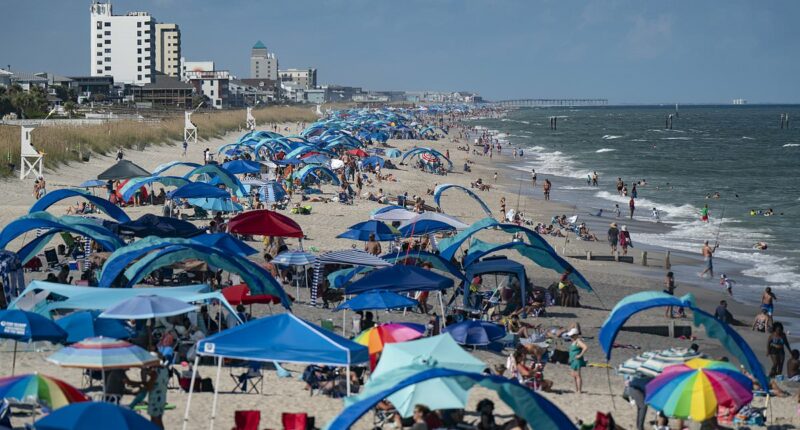 Officials close more beaches as deadly bacteria contaminates shores