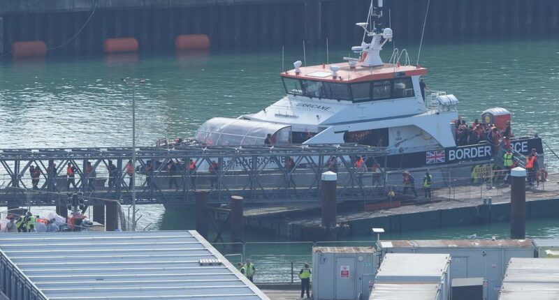One out, hundreds in: Labour farce in action as more migrants arrive