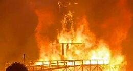 Other strange events reportedly happen at Burning Man as police hunt a killer