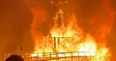 Other strange events reportedly happen at Burning Man as police hunt a killer