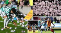 PARTICK THISTLE 0 CELTIC 4: It's Firhill for ill will and cheap thrills as fans make their feelings known... but at least bargain Bhoys look the part
