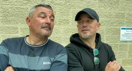 PLAY IT AGAIN, BOYS! Former Old Firm rivals Miller and Donnelly are relishing their latest appearance on the big stage, even if it brings more nerves than taking the field in Glasgow derby