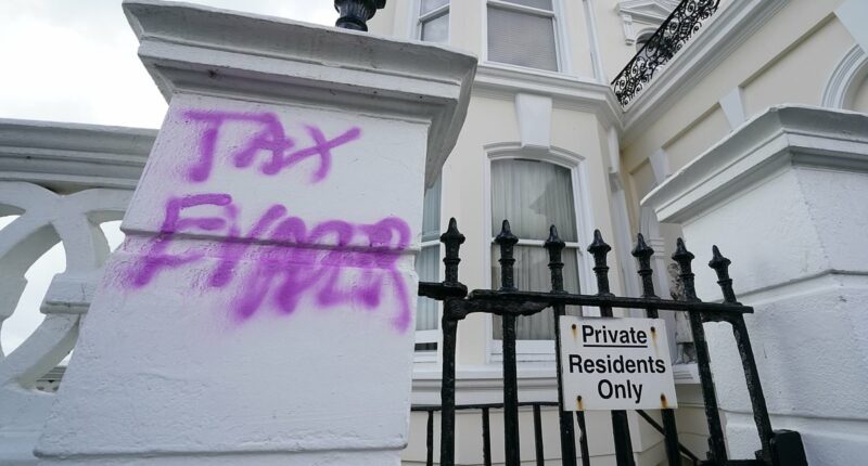 PM hits out at 'appalling' vandalism at Angela Rayner's flat
