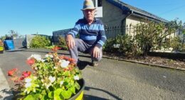 Pensioner fights council after being told to remove three plant pots