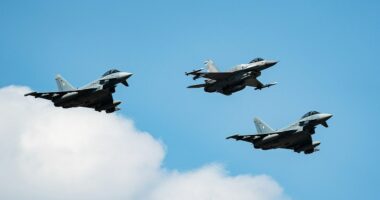 Poland shoots down drones in its airspace during Russian attack on neighboring Ukraine