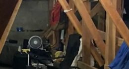 Police find man secretly lived in condo crawl space