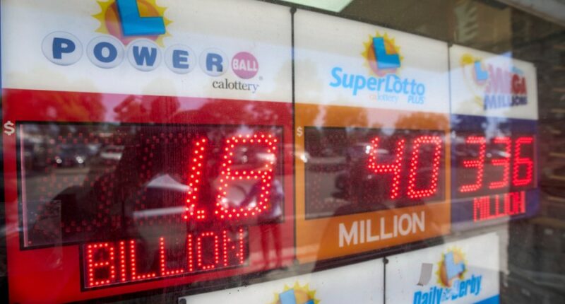Powerball draws numbers for $1.8 billion jackpot, the 2nd largest in US history