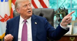 President Donald Trump will watch US Open men's singles final from Rolex suite, AP source says