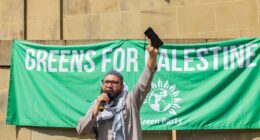 Pressure on Green Party's leader to sack deputy for defending Hamas