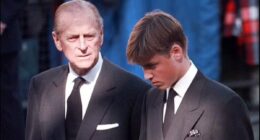 Prince Philip 'exploded' and told Tony Blair's aide to 'f*** off' when they asked if Prince William and Prince Harry would walk behind Princess Diana's coffin, royal author claims
