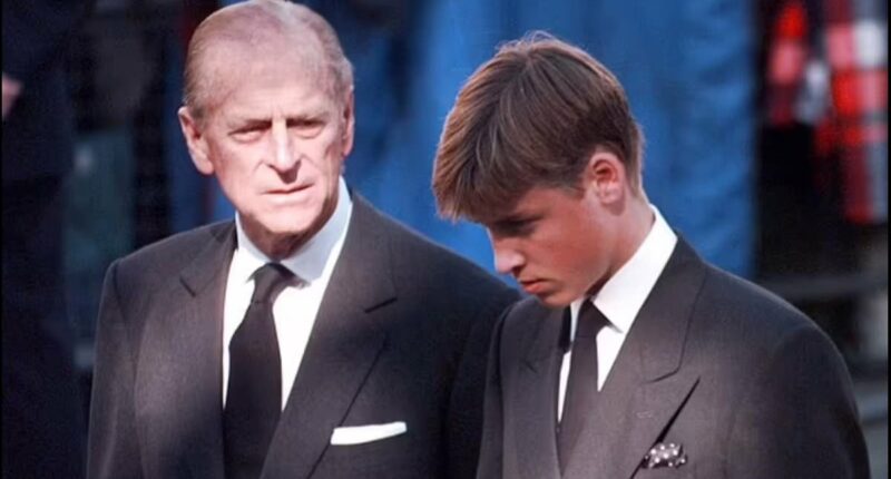 Prince Philip 'exploded' and told Tony Blair's aide to 'f*** off' when they asked if Prince William and Prince Harry would walk behind Princess Diana's coffin, royal author claims