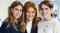 Princesses Beatrice and Eugenie left 'in very difficult' position and 'may feel it would be unfair' to attend King's Christmas if Prince Andrew and Sarah Ferguson are unwelcome, claims royal author