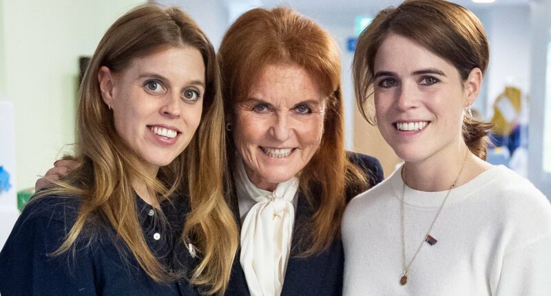 Princesses Beatrice and Eugenie left 'in very difficult' position and 'may feel it would be unfair' to attend King's Christmas if Prince Andrew and Sarah Ferguson are unwelcome, claims royal author