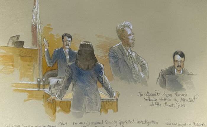 Prosecution continues case against the man accused in a Trump assassination attempt