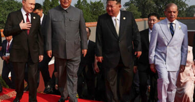 Putin meets North Korea's Kim in Beijing