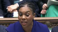 QUENTIN LETTS: 'No backbone,' roars Kemi as  ONE Labour MP defends PM