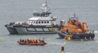 RNLI rehearses major migrant 'rescue' drill