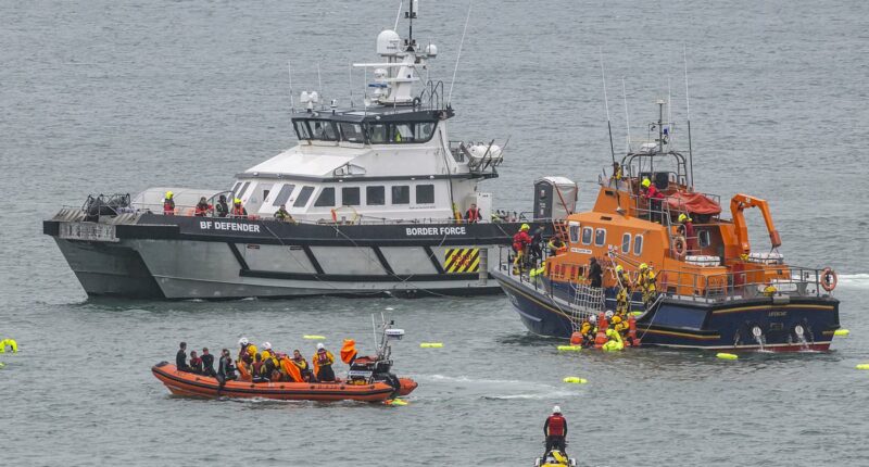 RNLI rehearses major migrant 'rescue' drill
