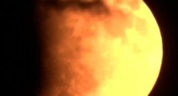 Rare 'Blood Moon' total lunar eclipse lights up the sky