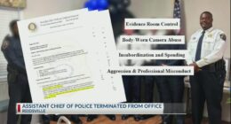 Reidsville assistant chief of police fired for insubordination and misconduct