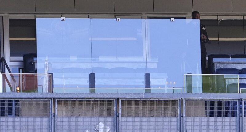 Reinforced glass that will keep Donald Trump safe at Yankees revealed
