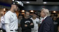 Resolute Trump refuses to be cowed by radical left mob as he meets Yankees players after Charlie Kirk's assassination