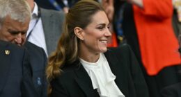 Revealed: How Kate Middleton made a 'smart and practical' switch with her newly-dyed blonde hair at the rugby - after some royal fans thought she'd gone 'brunette' again