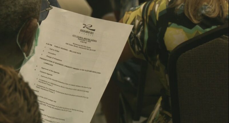 Richmond Hill votes to roll back millage rate