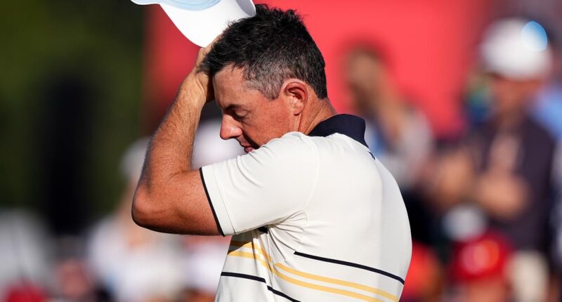 Rory McIlroy and Scottie Scheffler's duel should have been golf's long-awaited showdown between world No 1 and 2, writes OLIVER HOLT - but exhaustion from relentless abuse had worn down the Ryder Cup's great competitor