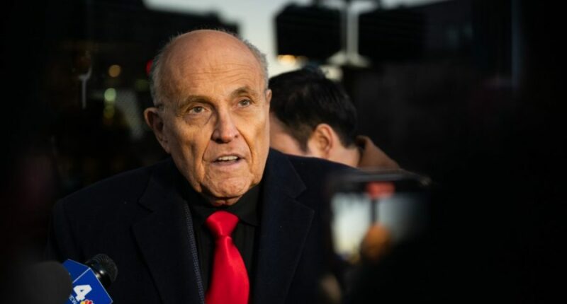 Rudy Giuliani out of hospital after car crash, son says