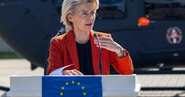 Russia is suspected of jamming the radar of EU leader’s plane above Bulgaria, an official says