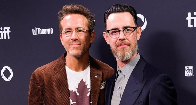 Ryan Reynolds supports Tom Hanks' nepo baby Colin at TIFF after producing his new movie