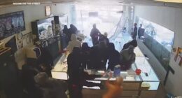 San Jose, California robbery: 88-year-old man assaulted during brazen smash-and-grab jewelry heist, police say | Video