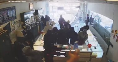 San Jose, California robbery: 88-year-old man assaulted during brazen smash-and-grab jewelry heist, police say | Video