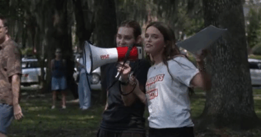 Savannah Arts Academy students take stand against gun violence