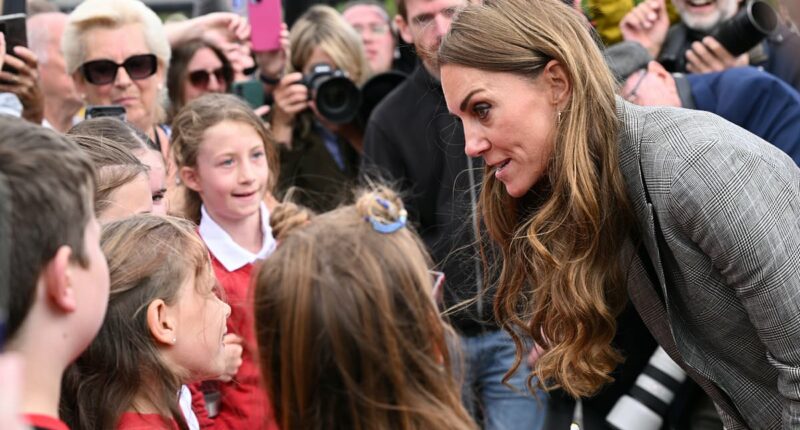 Schoolgirl has a VERY cheeky response after meeting the Princess of Wales