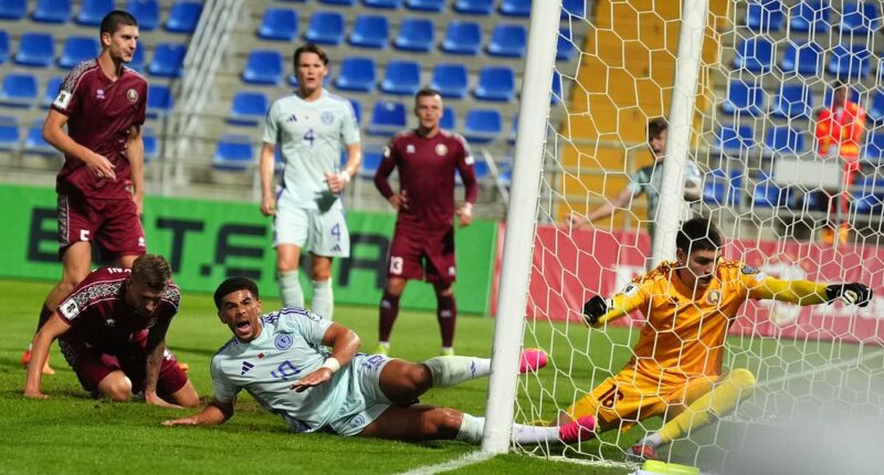 Scots aren't spooked by the eerie atmosphere as they see off stubborn Belarus