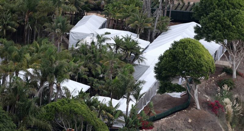Selena Gomez and Benny Blanco's wedding preparations pictured