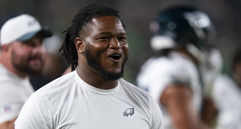 Shock twist as new footage shows Prescott SPIT at Eagles star FIRST