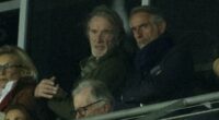 Sir Jim Ratcliffe looks less than impressed as he watches his Nice team lose - just months after Man United co-owner said he 'doesn't enjoy' being at French side's games